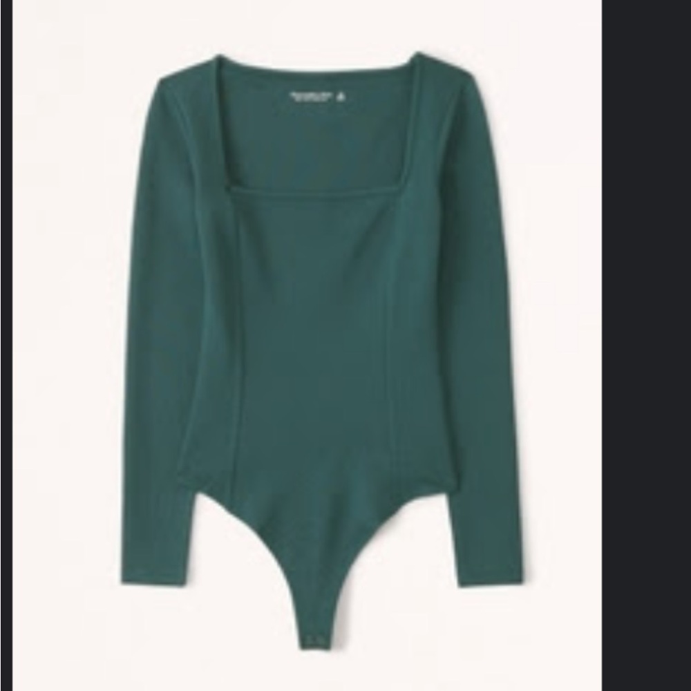 Women’s Abercrombie emerald body suit longsleeve